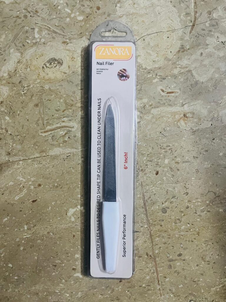 Zanora Professional Nail File – Precision Care for Perfect Nails
